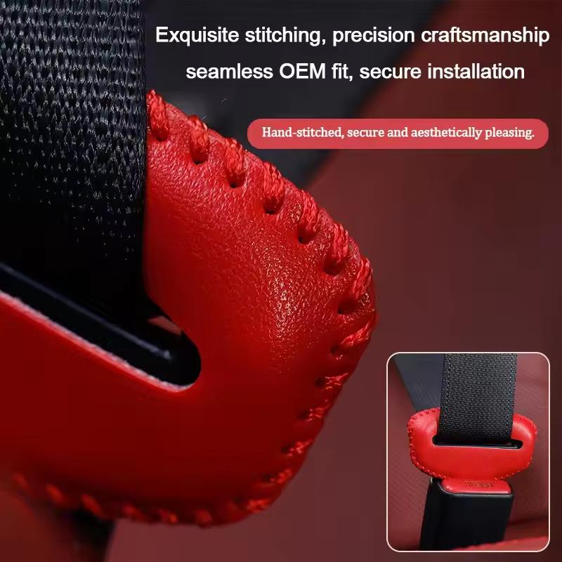 Electrical Outlet Cover - [MS]Universal Leather Car Safety Seat Belt