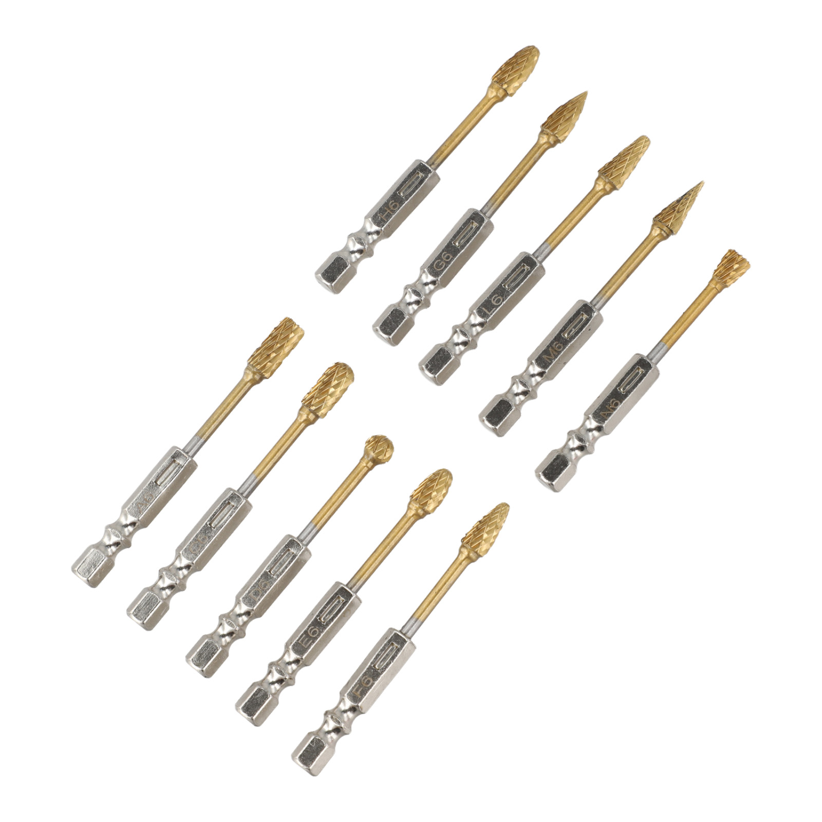Home Improvement And Diy - Compact Case Bits Carbide Burr Set
