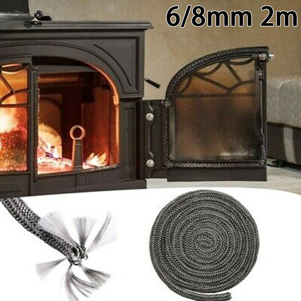Home Improvement Stores - Black Stove/Fire Rope Wood Burning Stove