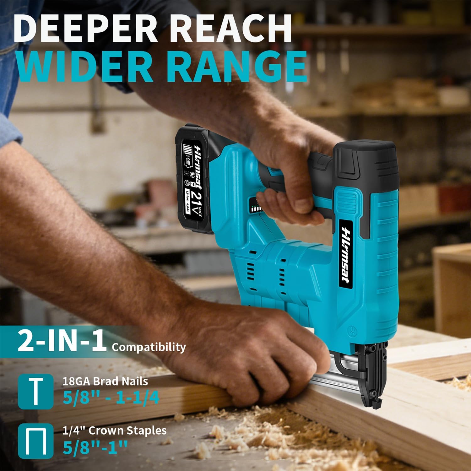 Cordless 18 Gauge Brad Nailer, - огляд і ціна Home Improvement Brad