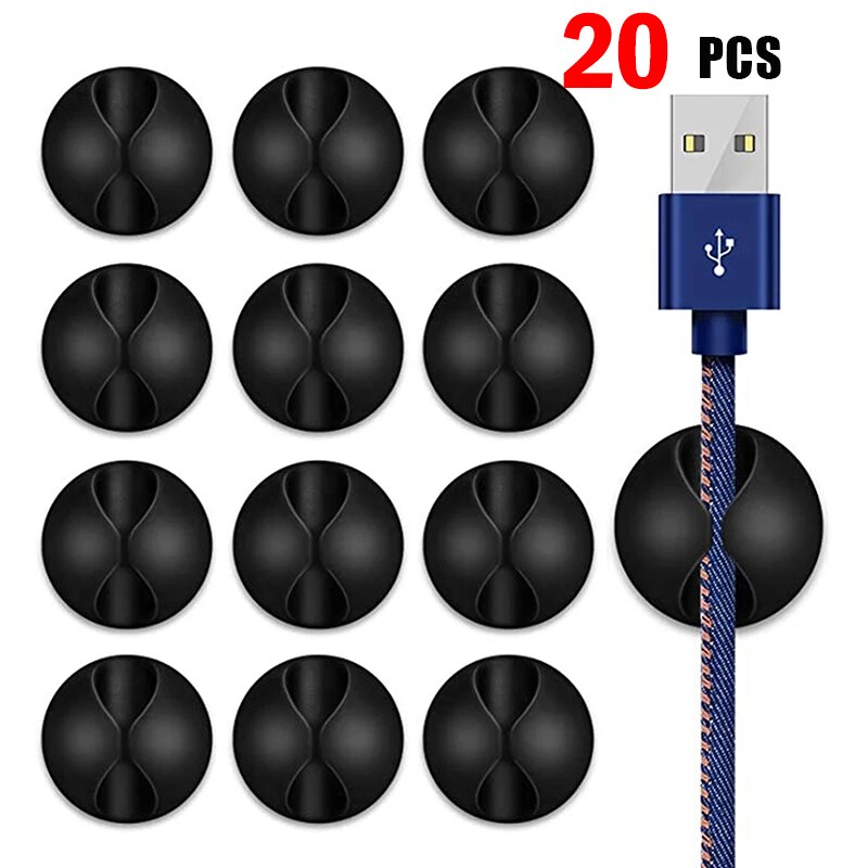 20PCS Cable Clip Winder Organi - огляд і ціна Cable Staple Clip