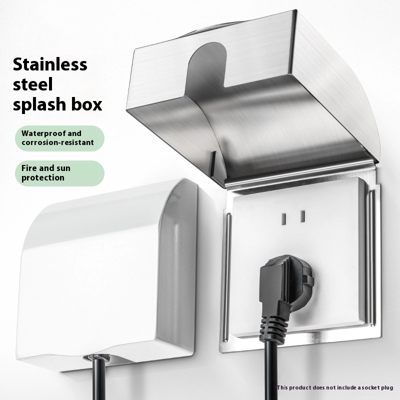 86 Socket Splashproof Box 304  - огляд і ціна Electrical Outlet Cover