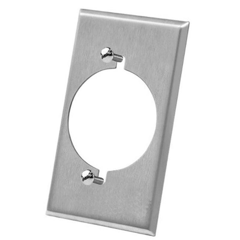 Brushed Stainless Steel Wall P - огляд і ціна Electrical Outlet Cover